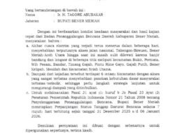 Bener Meriah Perpanjang Status Tanggap Darurat hingga 6 Januari 2026, Pemerintah Fokus Pemulihan dan Keselamatan Warga