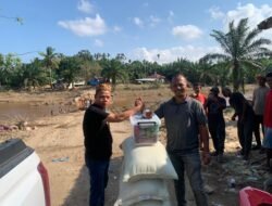 PWI Lhokseumawe dan JMSI Salurkan Bantuan Untuk Wartawan Terdampak Bencana