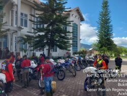 Relawan Trail Bener Meriah Distribusikan Sembako ke Cekal Baru Timang Gajah