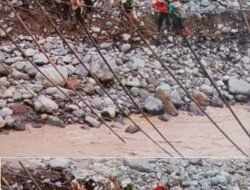 Meniti Kabel Listrik Demi Beras: Warga Karang Ampar Bertaruh Nyawa Seberangi Sungai Peusangan