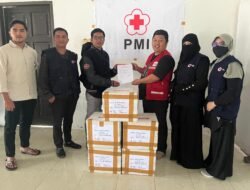 PMI Bener Meriah Kembali Salurkan Bantuan Handscoon Ke RS Azalia