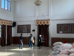 Bantuan Tersalurkan, Gudang Logistik Nyaris Kosong