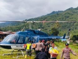 BNPB Pusat Minta Keamanan Dari Aparat Kampung Terkait Droup Logistik Lewat Udara