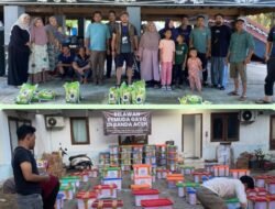 Keluarga Besar SMKN 41 Jakarta Selatan Donasikan Bantuan Melalui Pemuda Relawan Gayo