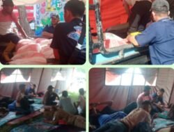 Relawan Pemuda Gayo Rehat Diposko Bantuan Distribusi