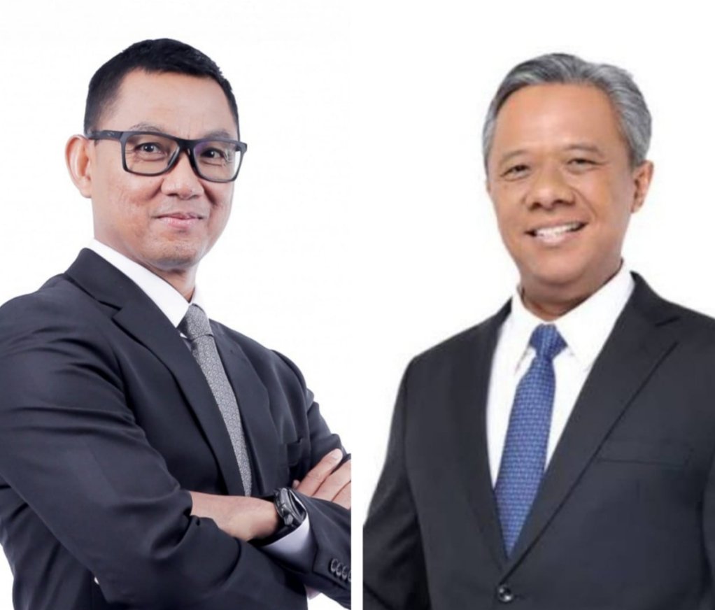 Dirut PLN Darmawan Prasodjo dan Direktur LHC Yusuf Didi Setiarto(Foto Investigator /Ist) 