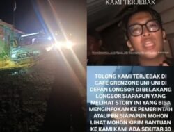 Sekitar 30 Relawan Terjebak Longsor di Cafe Grendzone One-One, Minta Bantuan Darurat