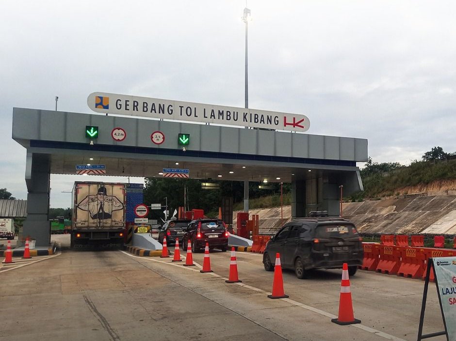 PT Hutama Karya (Persero) selaku Badan Usaha Jalan Tol (BUJT) mengumumkan rencana tentatif penutupan sementara operasional Ruas Jalan Tol Terbanggi Besar–Pematang Panggang–Kayu Agung.  ( Foto. Ist) 