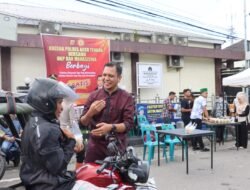 Satintelkam Polres Aceh Tengah Bersama OKP dan Mahasiswa Gelar Aksi Berbagi untuk Masyarakat