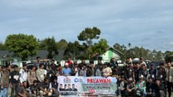 Relawan Pemuda 4 Kampung Arul Kumer Bergerak Cepat, Salurkan Bantuan untuk Korban Kebakaran di Silih Nara