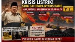 Warning! Stok Batubara untuk PLTU Nyaris Habis, Jawa, Madura, Bali Terancam Gelap Gulita