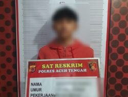 Satreskrim Polres Aceh Tengah Tangkap Tiga Pelaku Kasus Jarimah Pelecehan Seksual dan Pemerkosaan terhadap Anak