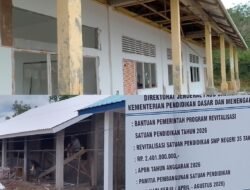 Revitalisasi SMPN 35 Diklaim 80 Persen, Fakta Lapangan Berkata Lain