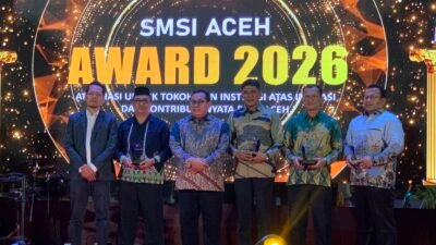 Bupati Aceh Tengah Raih Award SMSI Atas Gerakan Kebersihan